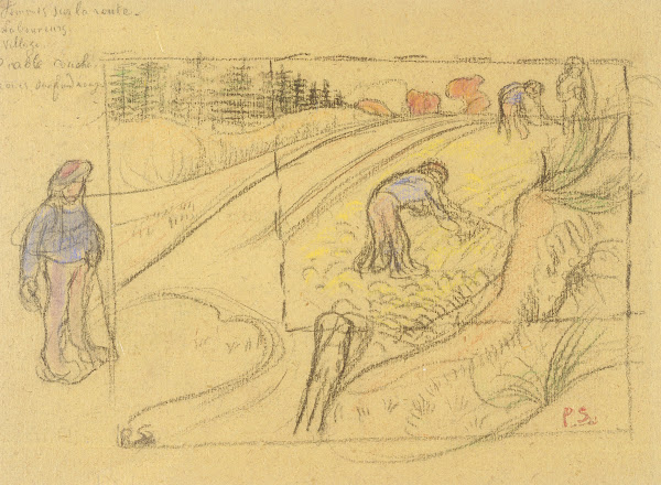 Peasants in a Field c 189095