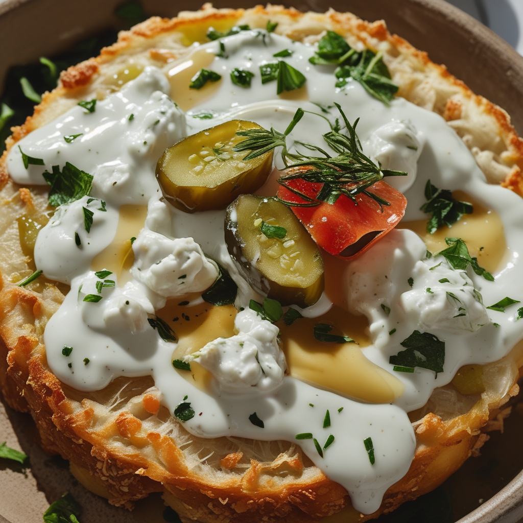 Healthy Dill Pickle Cottage Cheese Ranch Recipe – Easy, Quick & Delicious finished