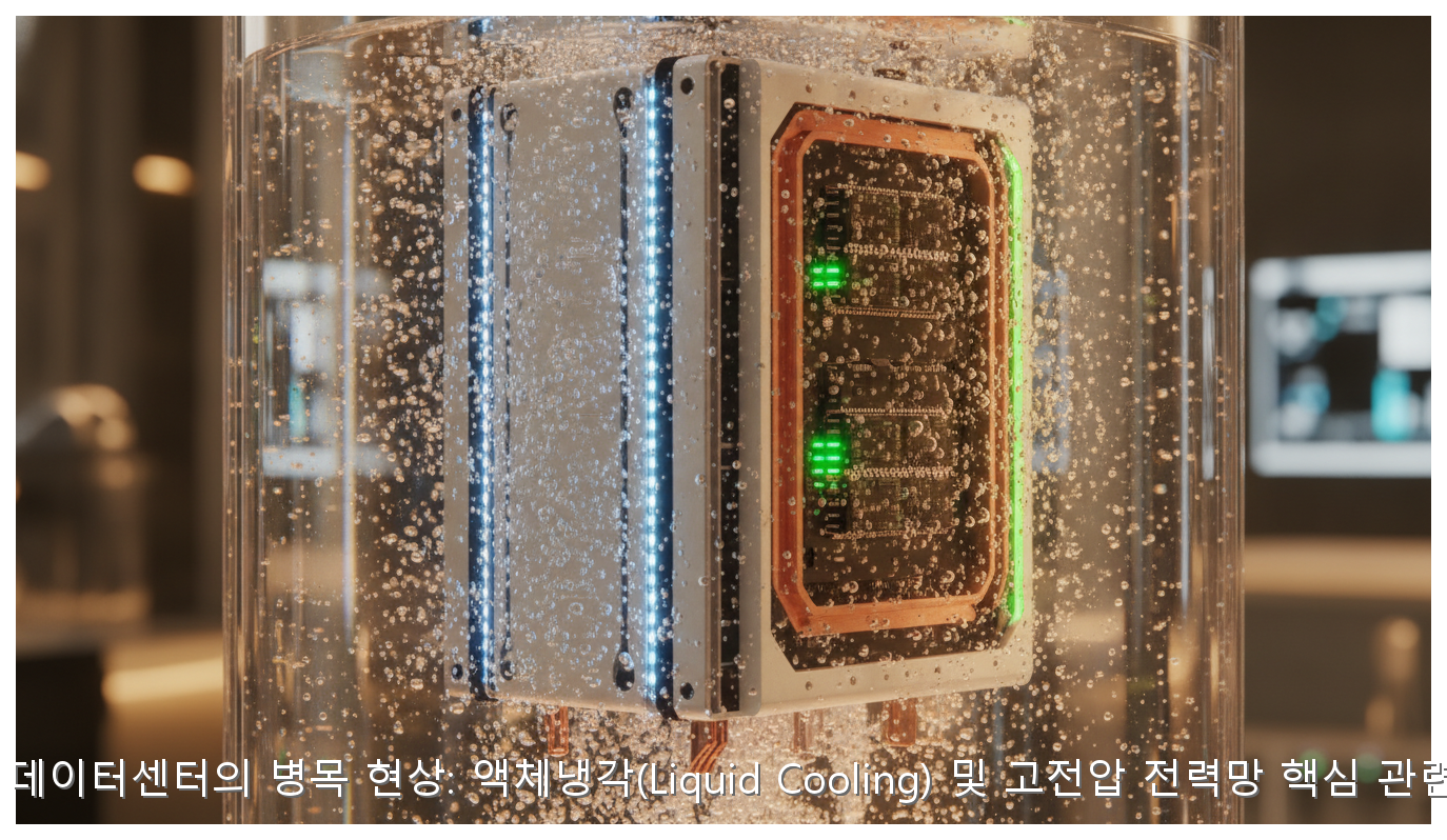 2026 AI 데이터센터의 병목 현상: 액체냉각(Liquid Cooling) 및 고전압 전력망 핵심 관련주 분석 핵심 안내 및 분석 인포그래픽 (6)