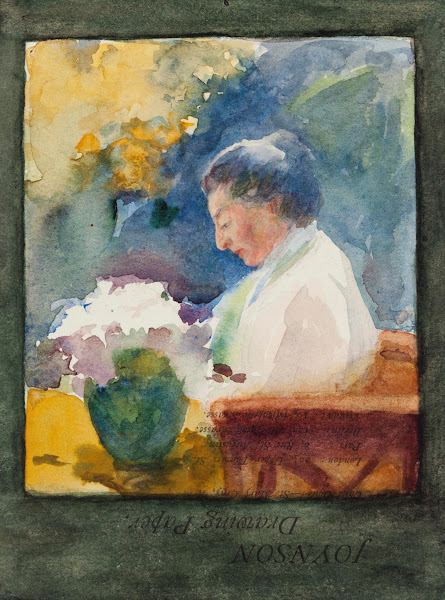 Sitting female Figure Portrait of Mrs Bremen 1915