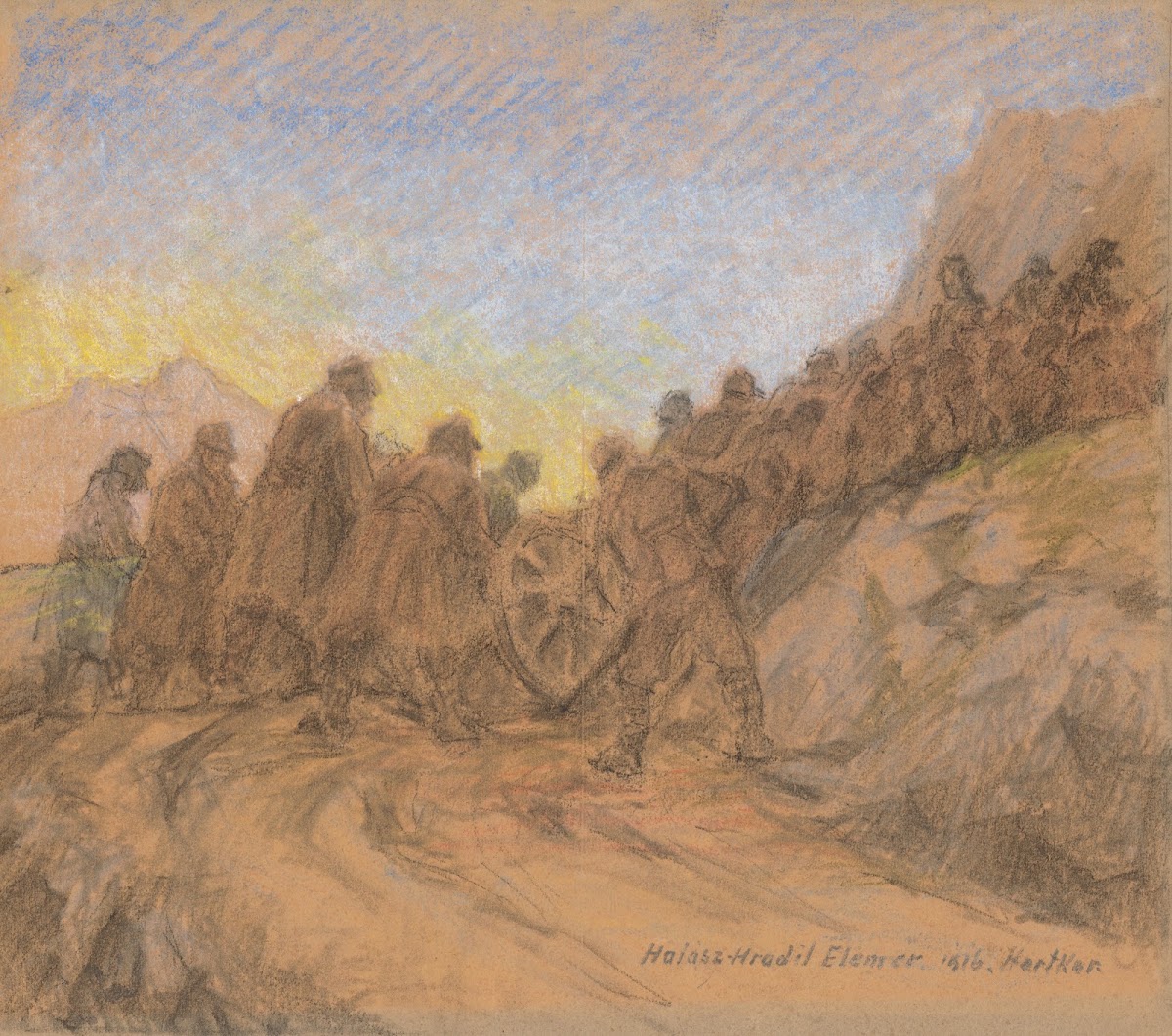 Battlefield in Hartkara 1916
