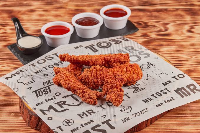 Three Chicken Tenders