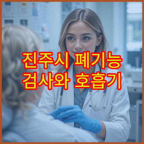 진주시 폐기능 검사와 호흡기 건강 평가 가능한 병원 안내