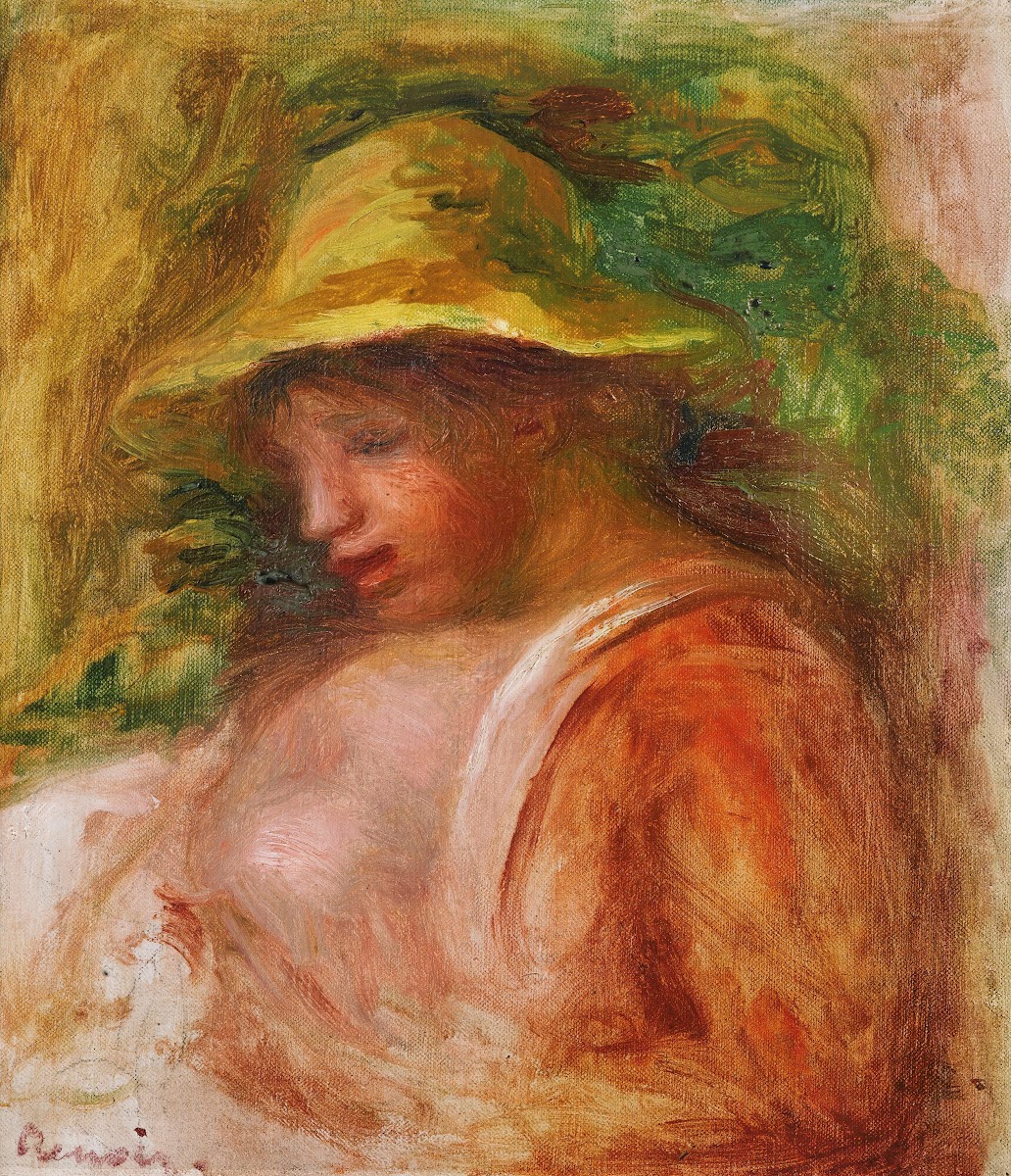 Femme Au Chapeau