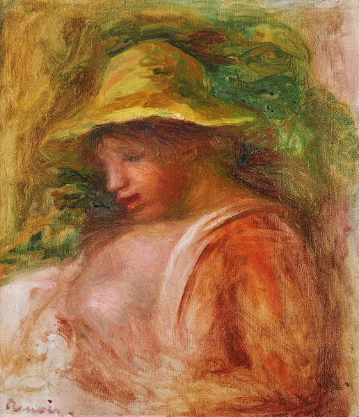 Femme Au Chapeau