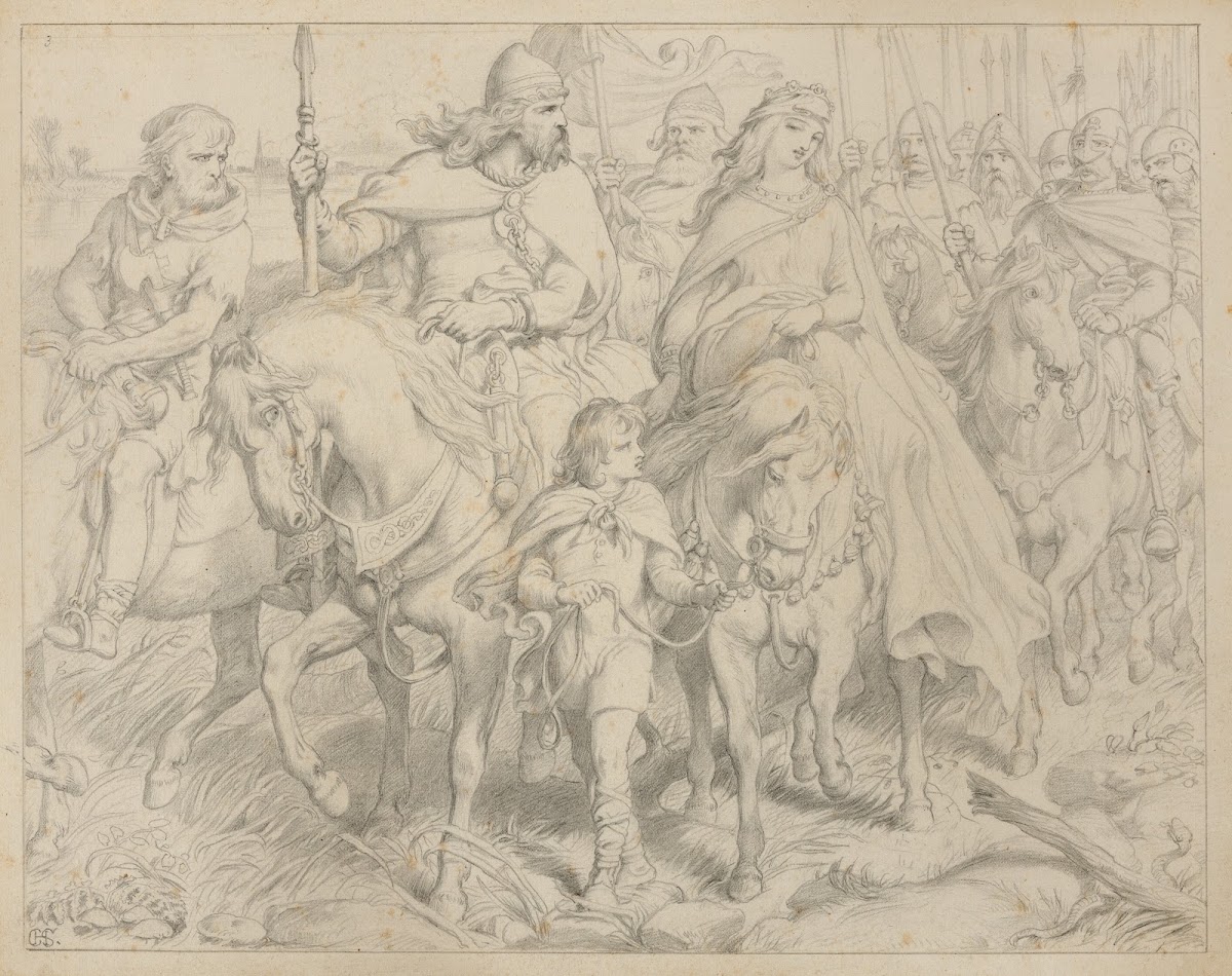 Hereward the Wake Last of the English Hereward guides Alftruda to a place of saf