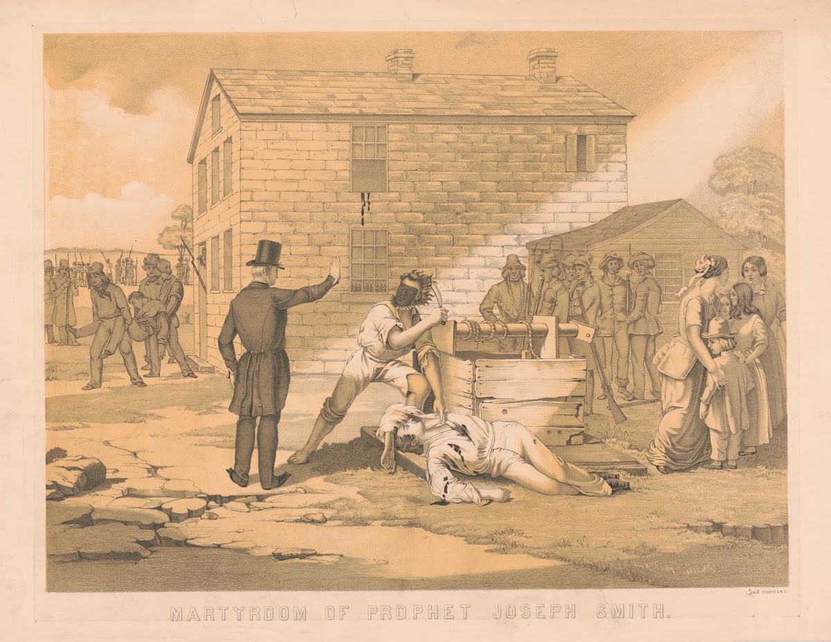 Martyrdom of Prophet Joseph Smith 1891