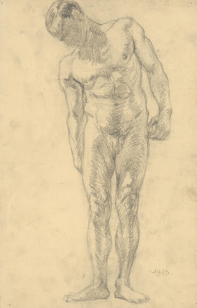 Study of Male Nude 1943