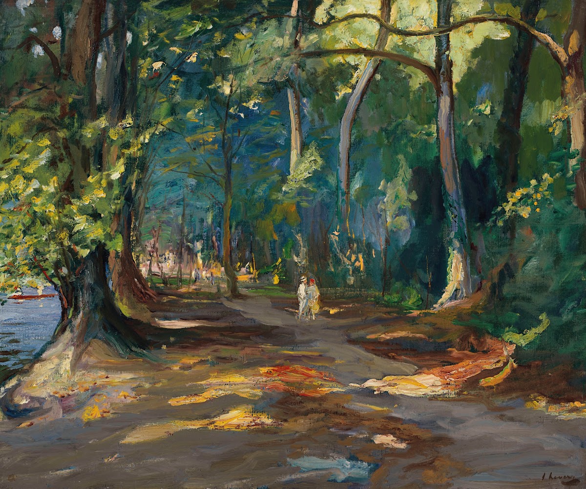 The Path by the River Maidenhead 1919