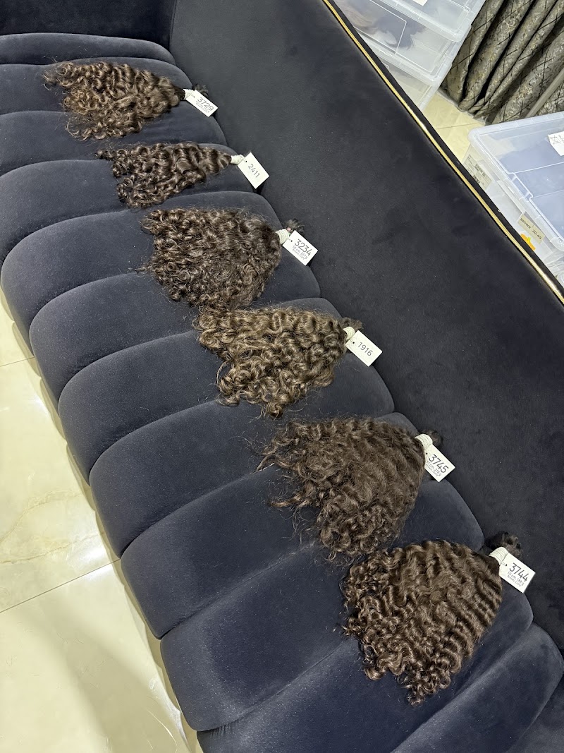 Raw Brown Curly 55-60cm