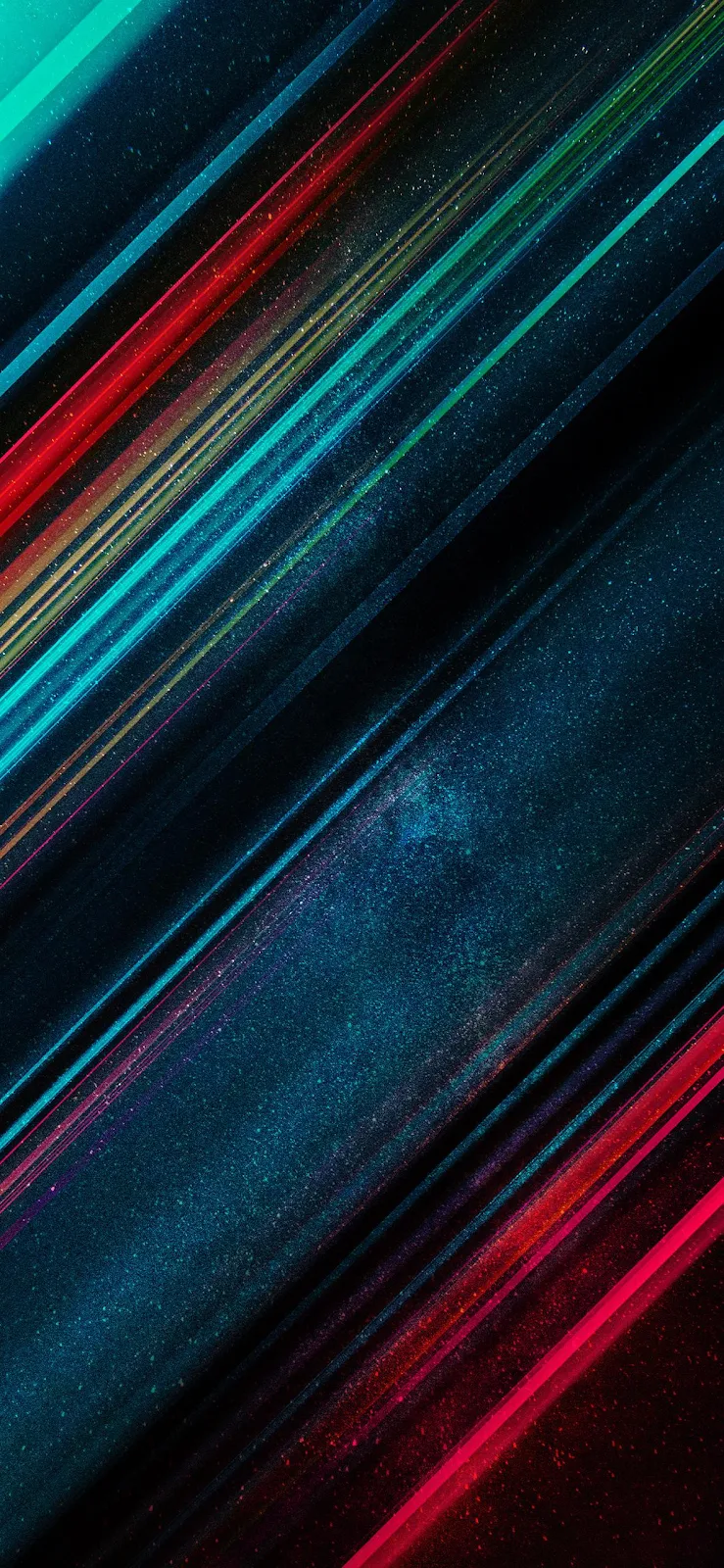 Abstract Diagonal Neon Lines - Digital Abstract Art Full HD iPhone Wallpaper (1181x2558)