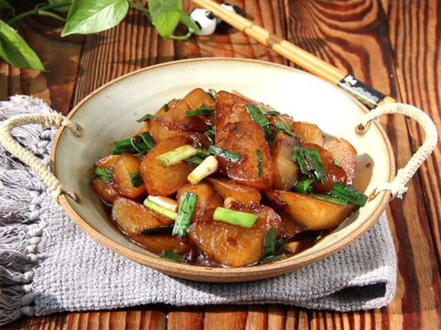 Củ Cải Kho Dầu Hào