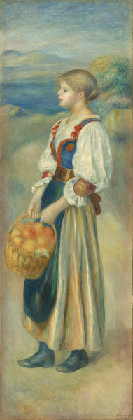 Girl with a Basket of Oranges c 1889