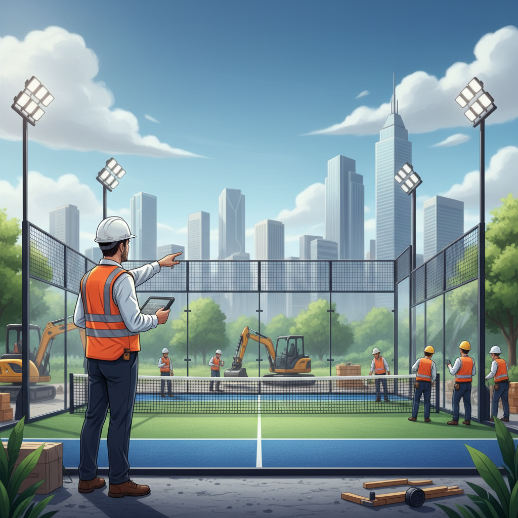 kontraktor lapangan padel