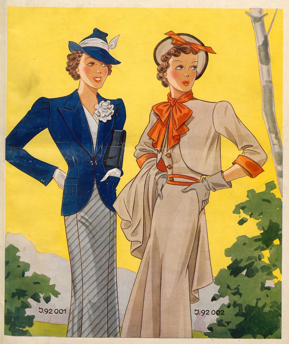Przegląd Mody R15 nr 04 Pl1 1937