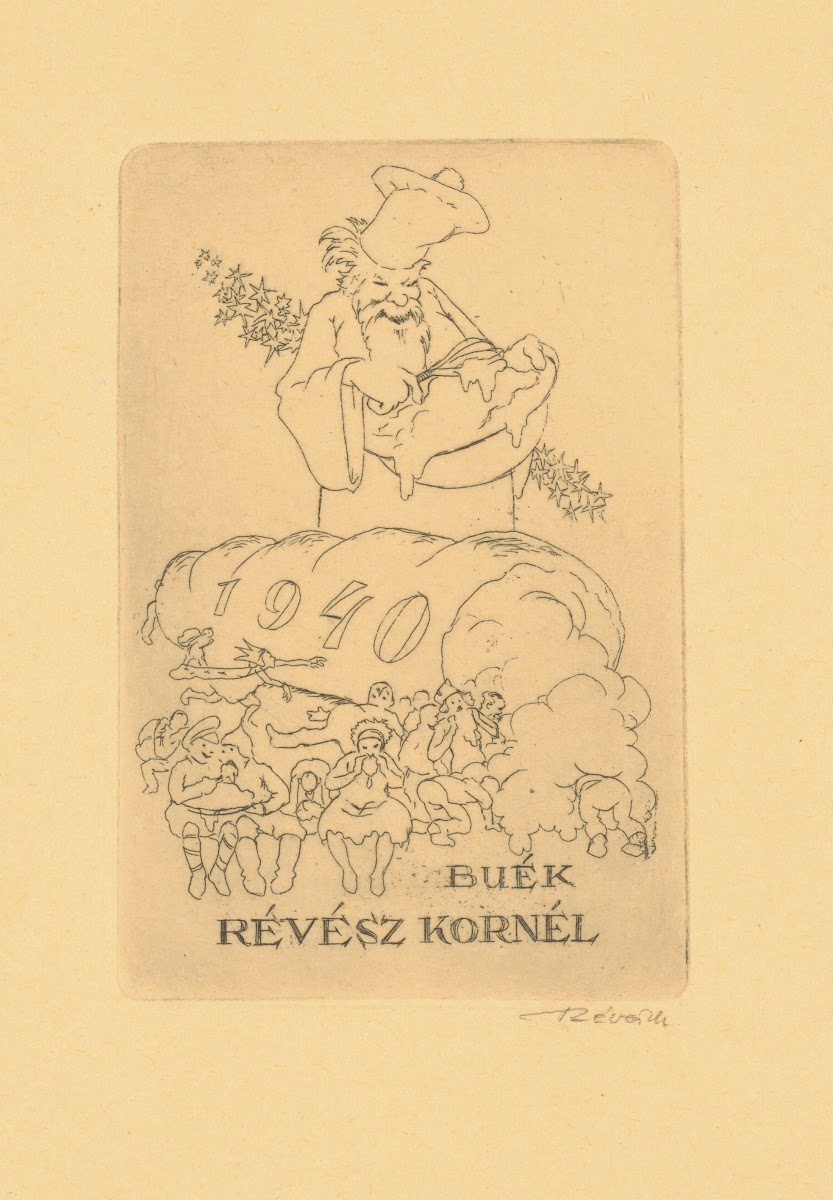New Years Greeting From KornéL RéVéSz 1939