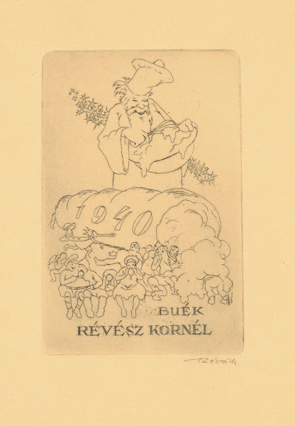 New Years Greeting From KornéL RéVéSz 1939