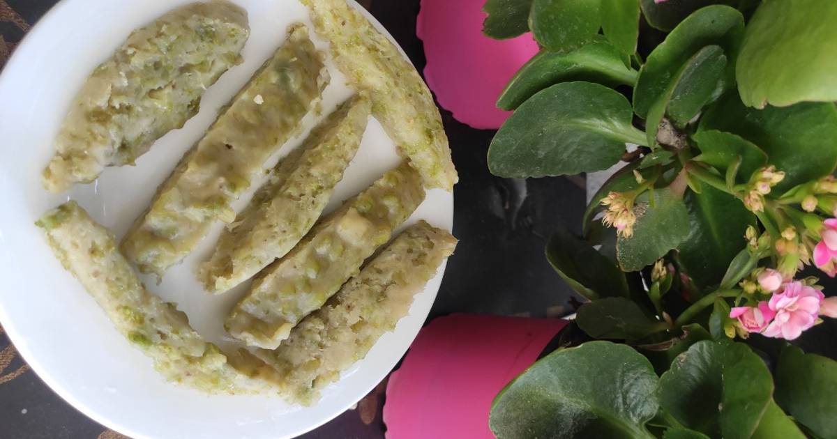 Bánh cốm chuối ăn dặm