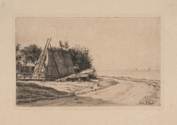 Landskabet med Høstakken 1883
