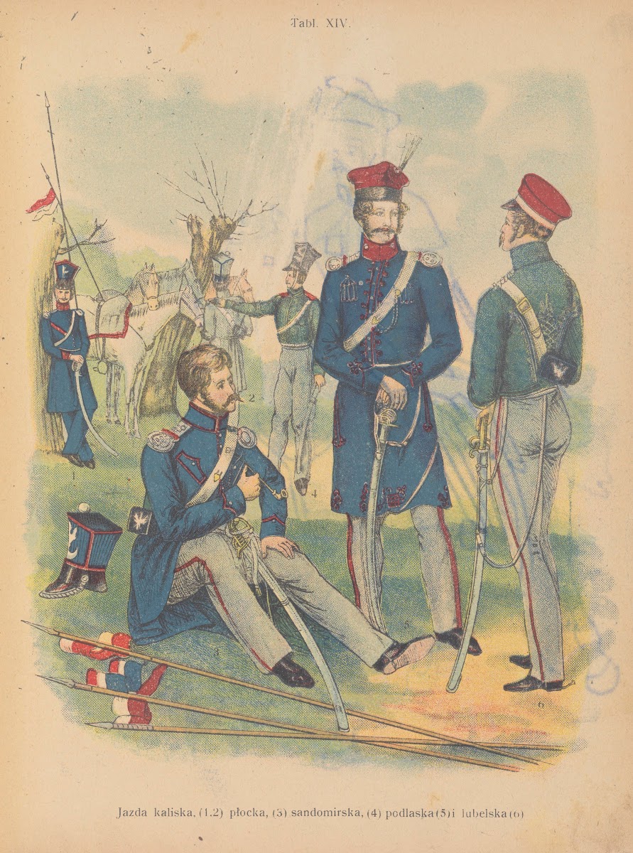 Jazda kaliska płocka sandomirska podlaska i lubelska 1908