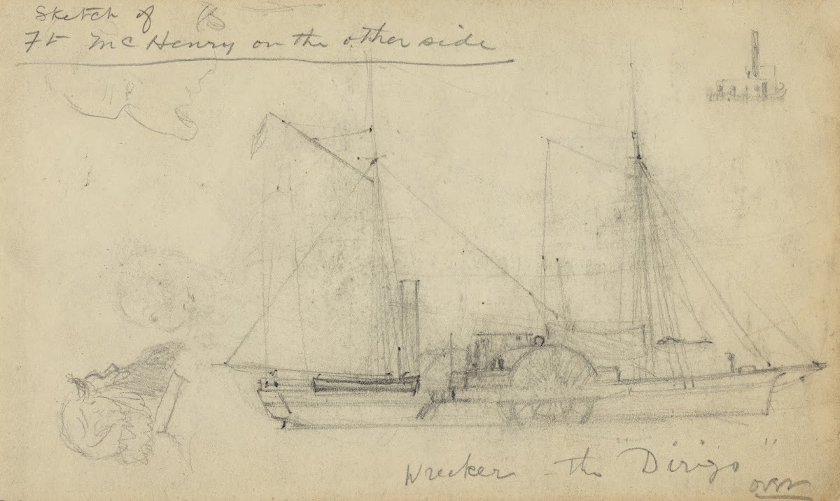 Wrecker the Dirigo 1860 1865