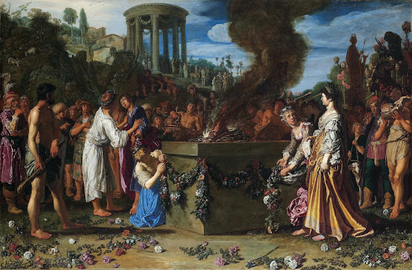 Orestes and Pylades Disputing At The Altar 1614