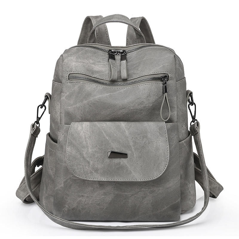 Women's PU Backpack, large capacity