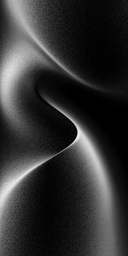 Abstract Black Sand Dune Waves iPhone Phone Wallpaper