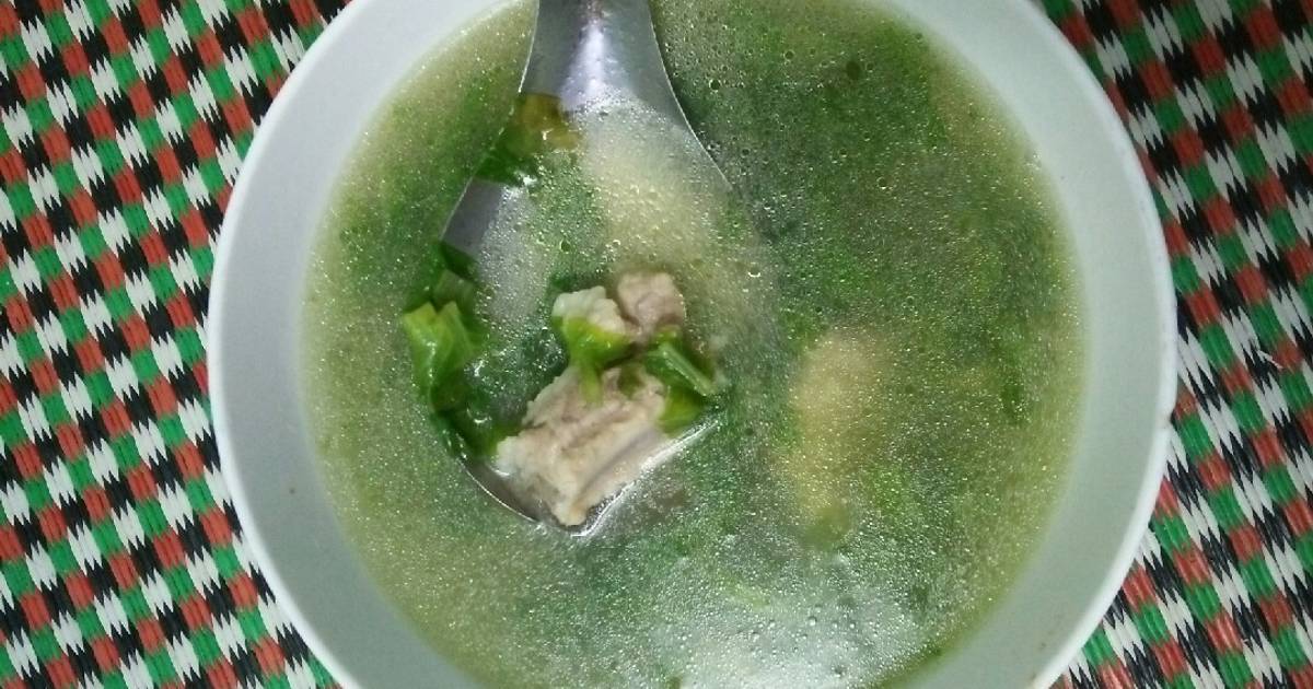 Cải canh nấu xương!!!