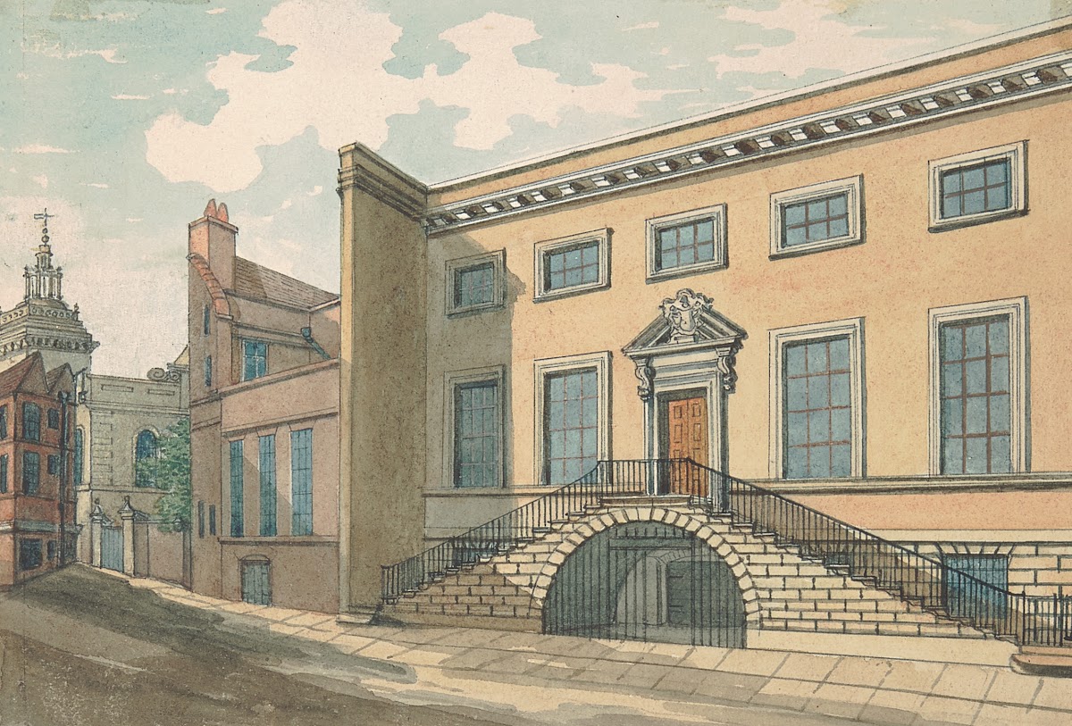 Dyers Hall between 1794 and 1800