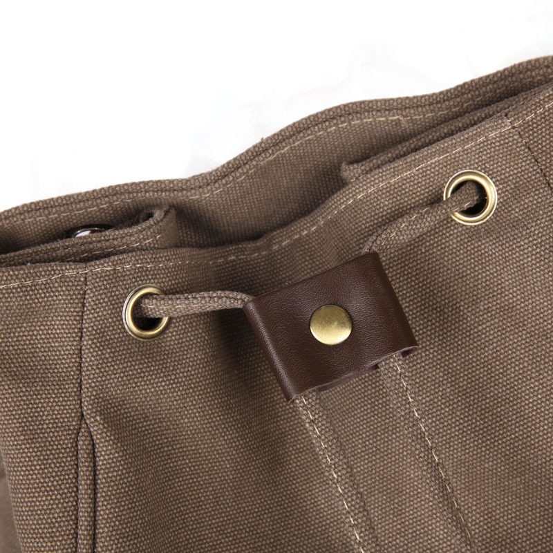 Canvas backpack, breathable and durable, under 20 L
