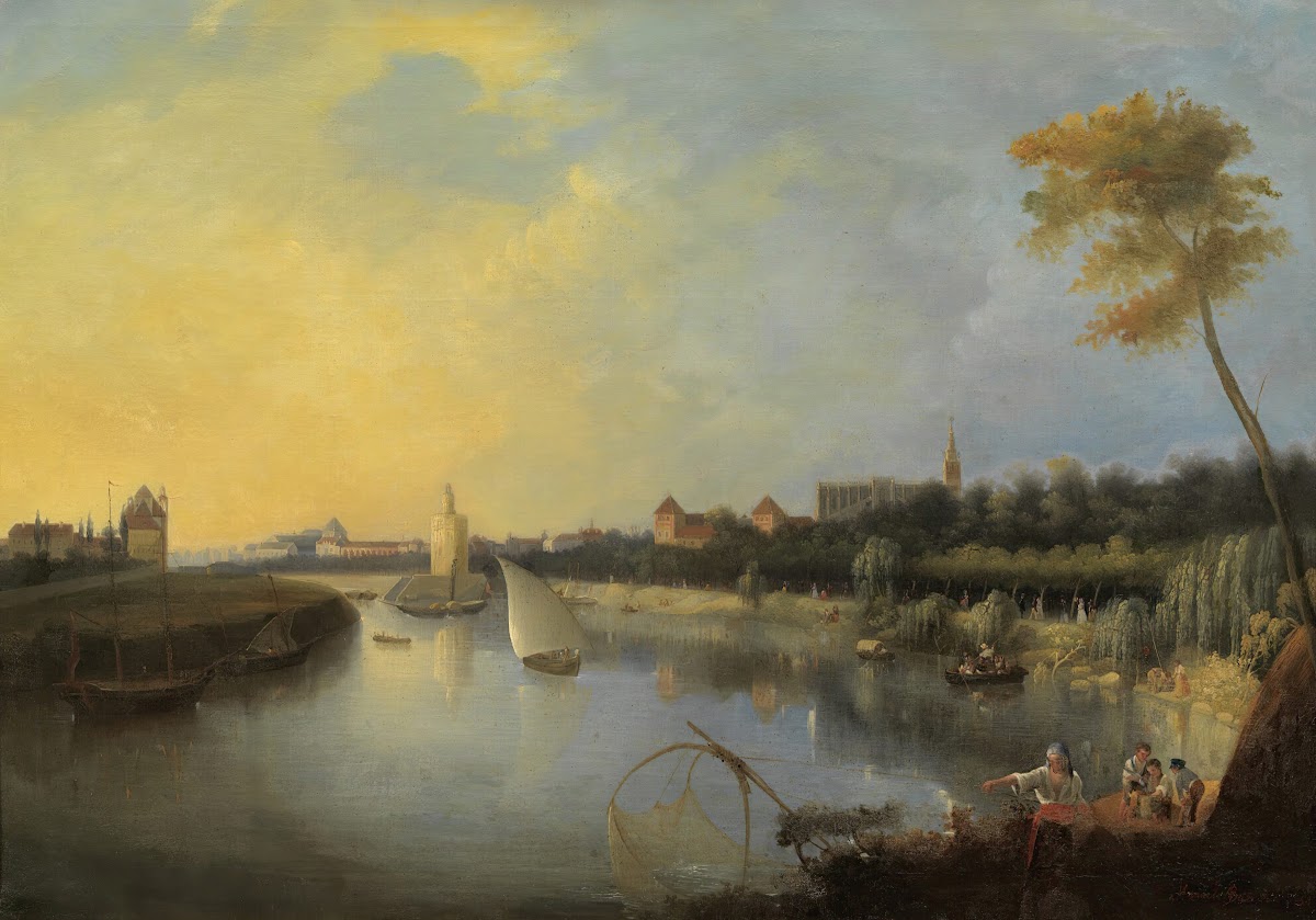 Escena De Sevilla A View Of Seville 1853