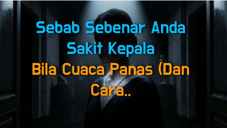 Sebab Sebenar Anda Sakit Kepala Bila Cuaca Panas (Dan Cara Menghentikannya)