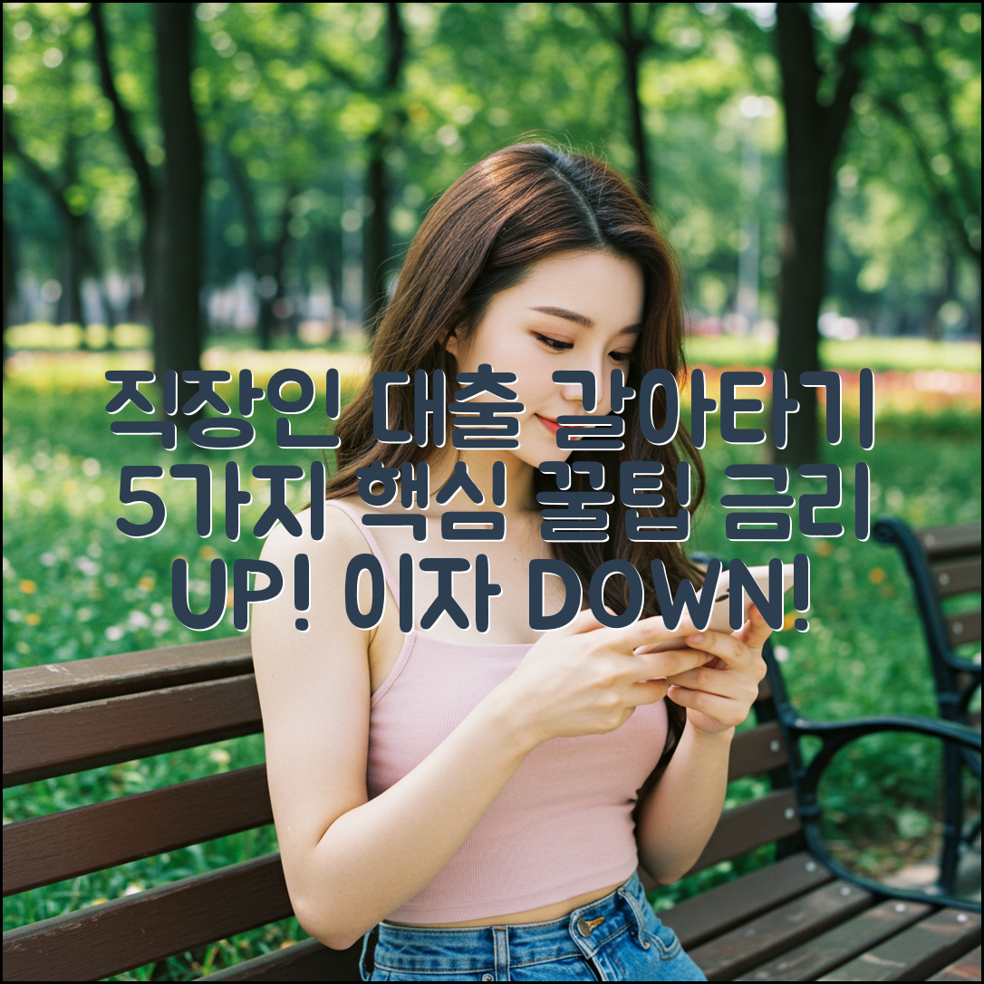 직장인 대출 갈아타기: 5가지 핵심 팁