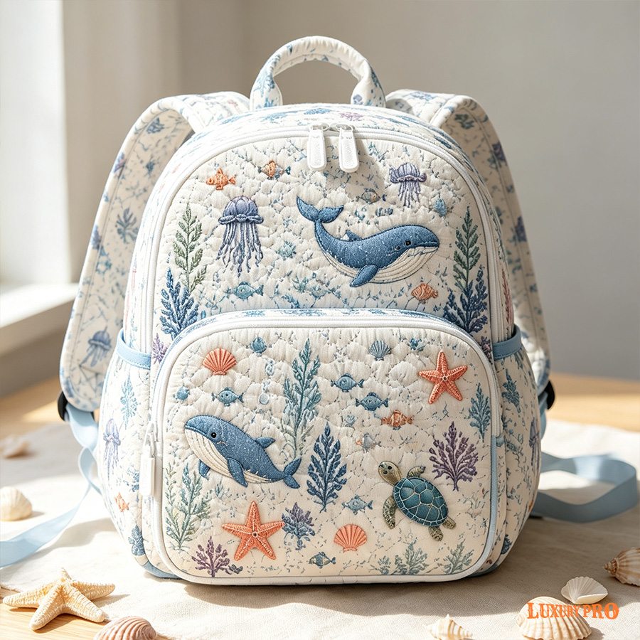 Quilted Backpack