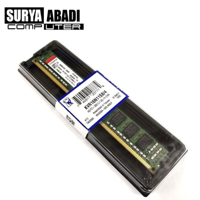 MEMORY KINGSTON LONGDIMM DDR4 4 GB