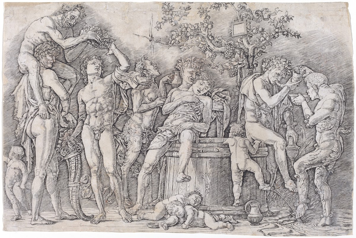 Bacchanal with a Wine Vat c 1475