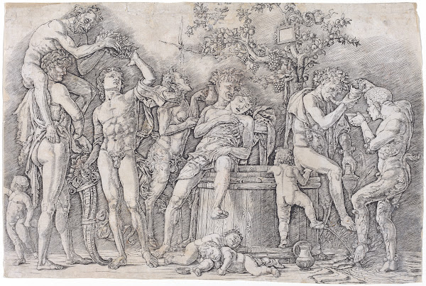 Bacchanal with a Wine Vat c 1475