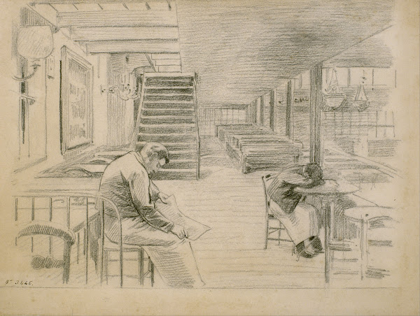 Waiting for Customers 1891