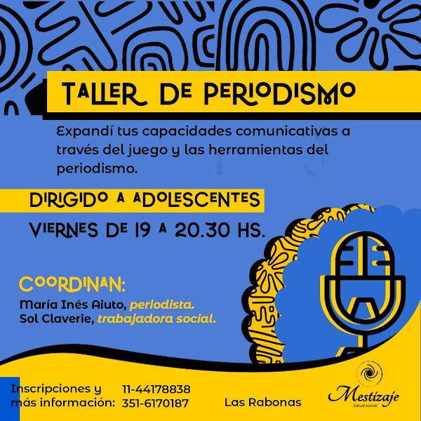 Taller de Periodismo para adolescentes