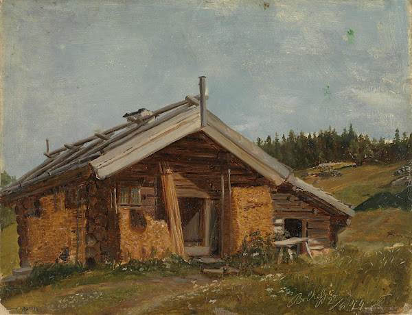 Farmhouse at Bolkesjø 1844