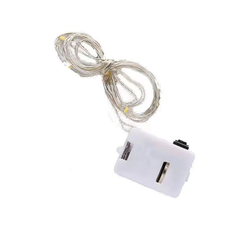 LED string lights with battery box for decorations