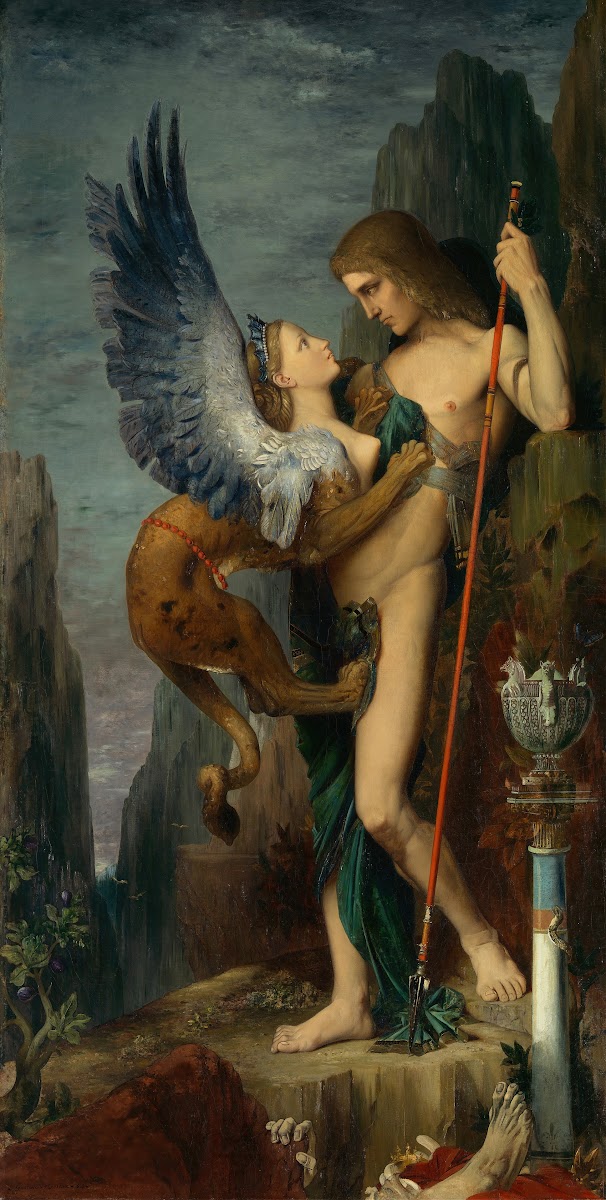 Oedipus and The Sphinx 1864