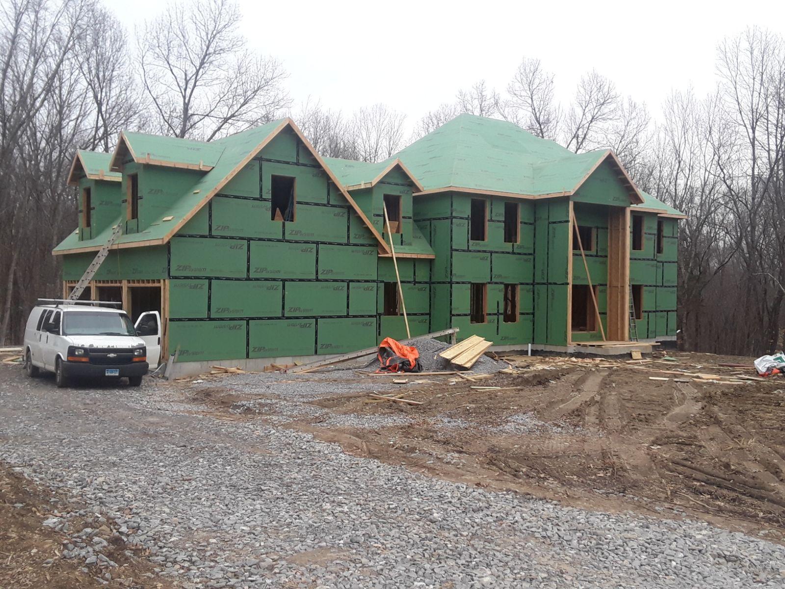 Siding work