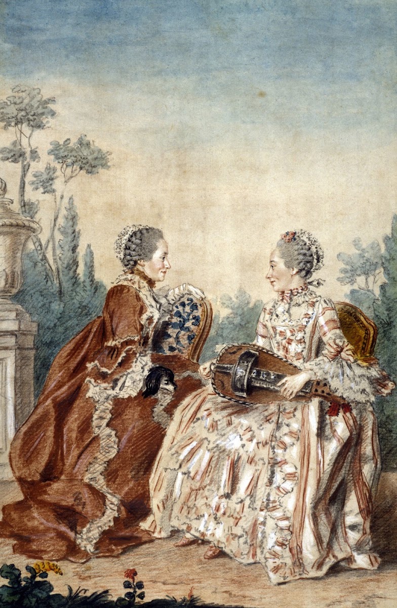 Mme de Julienne et Mme de Serré 1760