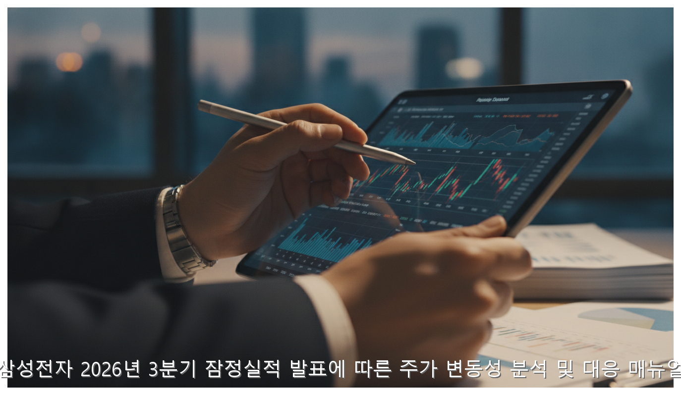 삼성전자 2026년 실적 발표 후 주가 대응 매뉴얼 핵심 안내 및 분석 인포그래픽 (7)