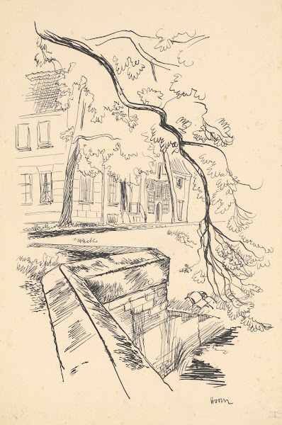 Gezicht te Hoorn 1950 1970