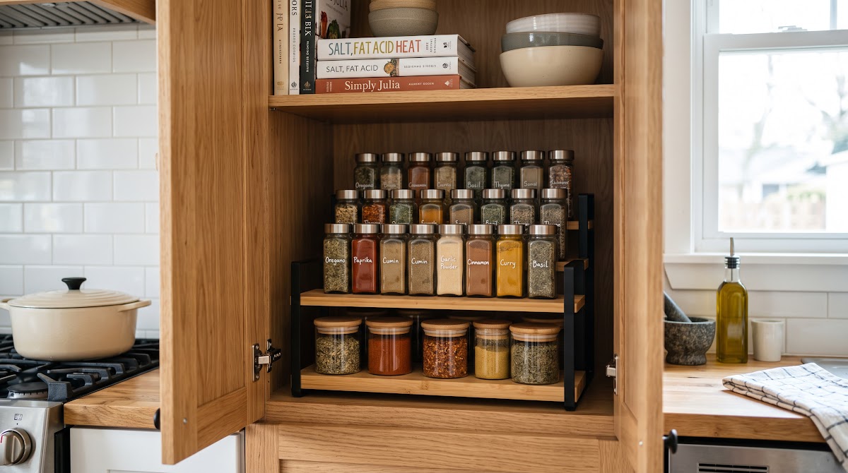 Best Spice Racks for Small Kitchens (2026) - BEST PREMIUM — IN CONTEXT