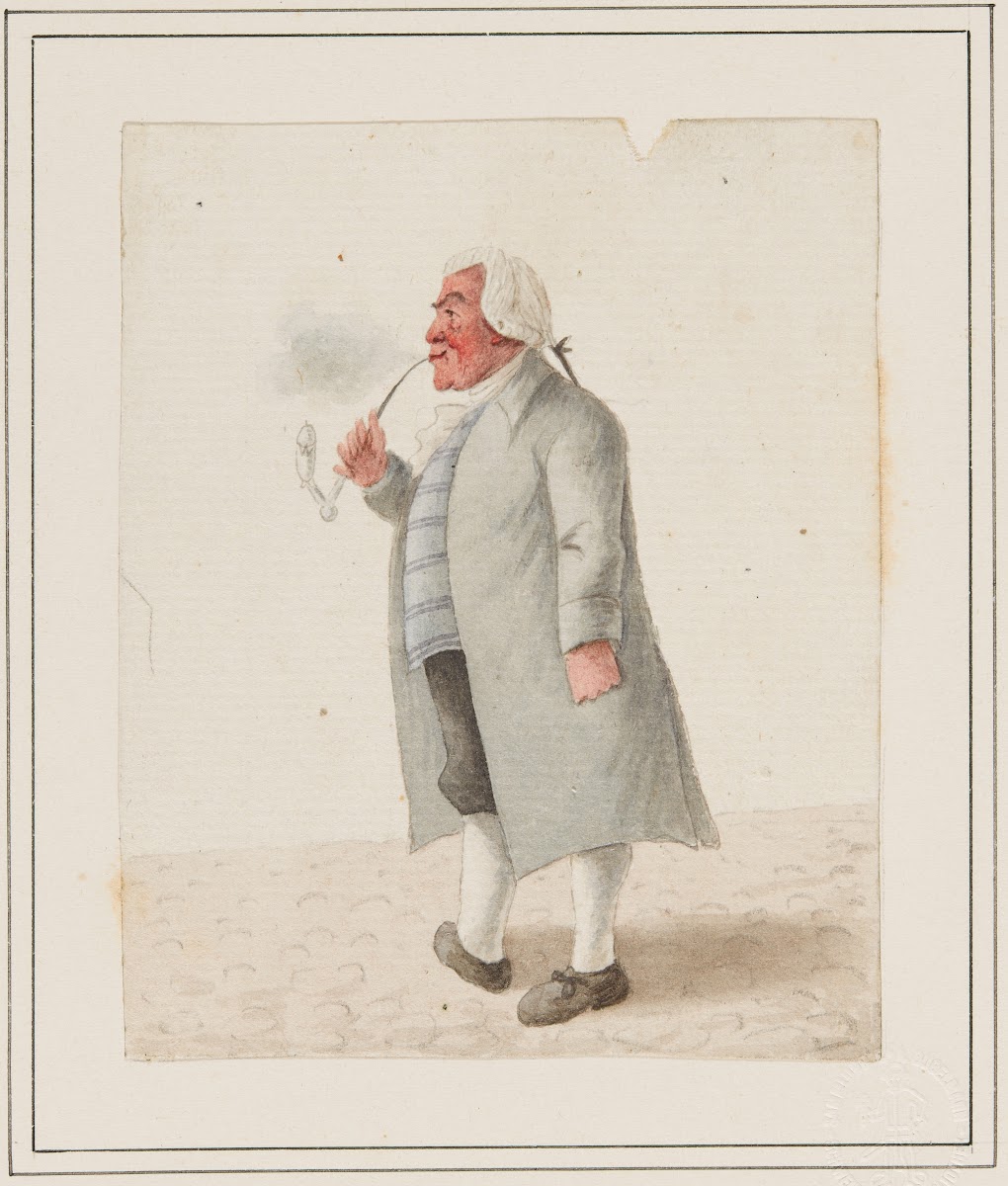 Ein Kurgast des Bads Blumenstein 1804