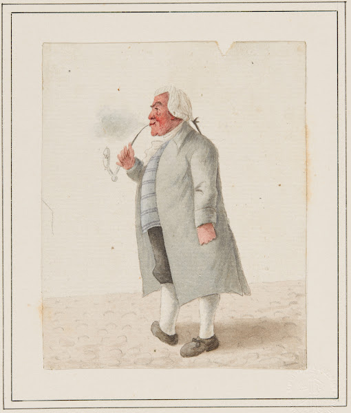 Ein Kurgast des Bads Blumenstein 1804